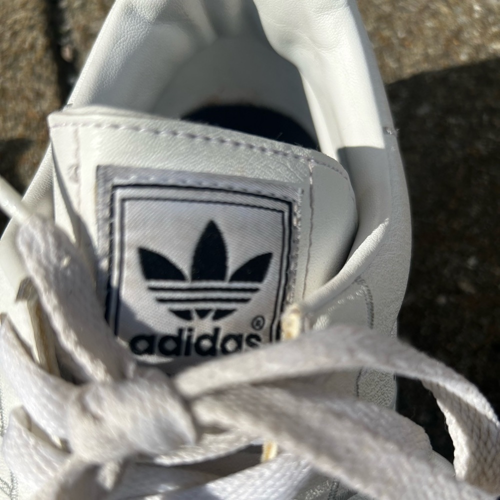 Adidas Samoa Classic Retro White Leather (Men’s 10) - Picture 11 of 14